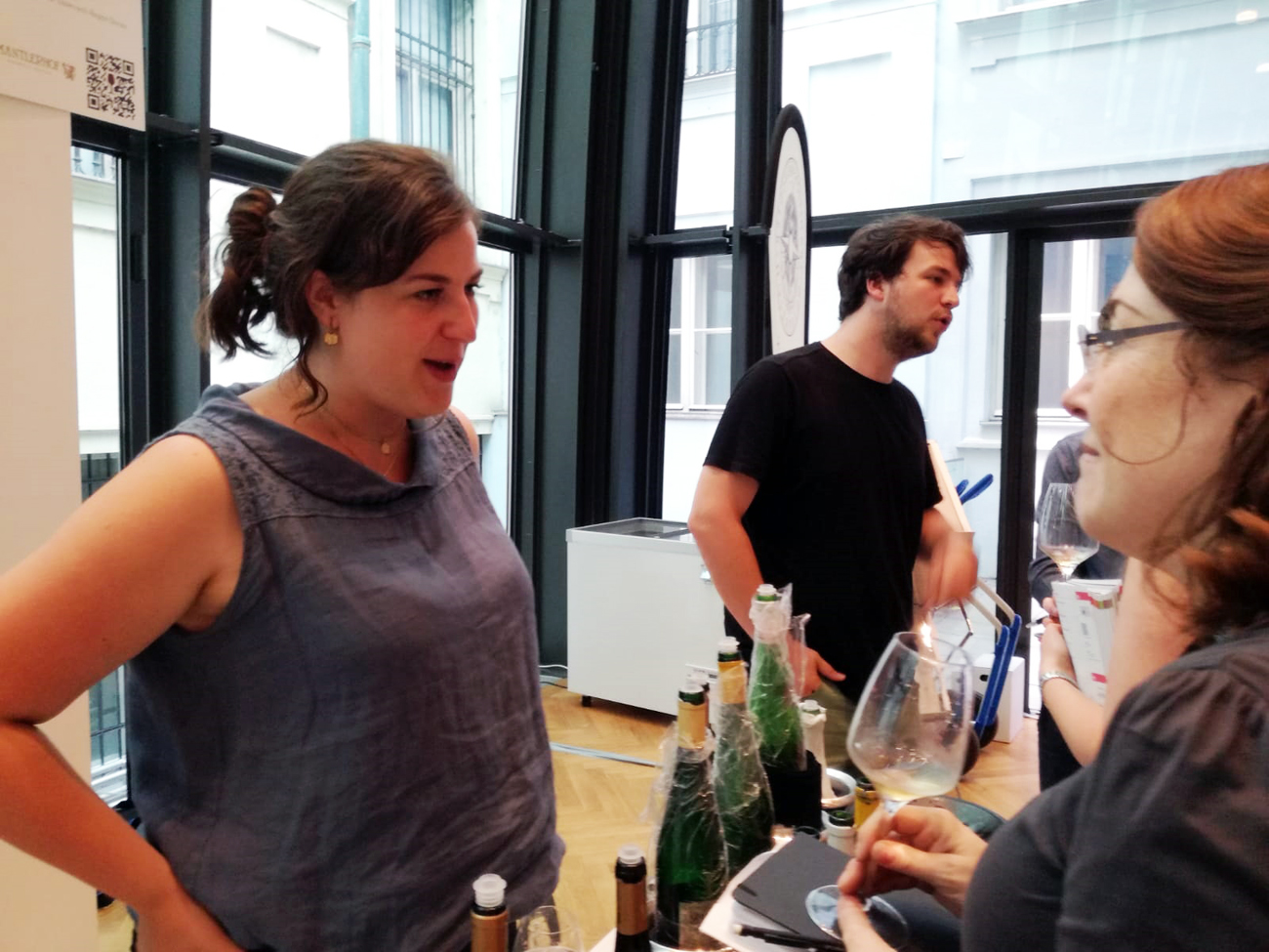 Agnes Mantler; josef mantler; weingut Mantlerhof; vievinum; bio; organic